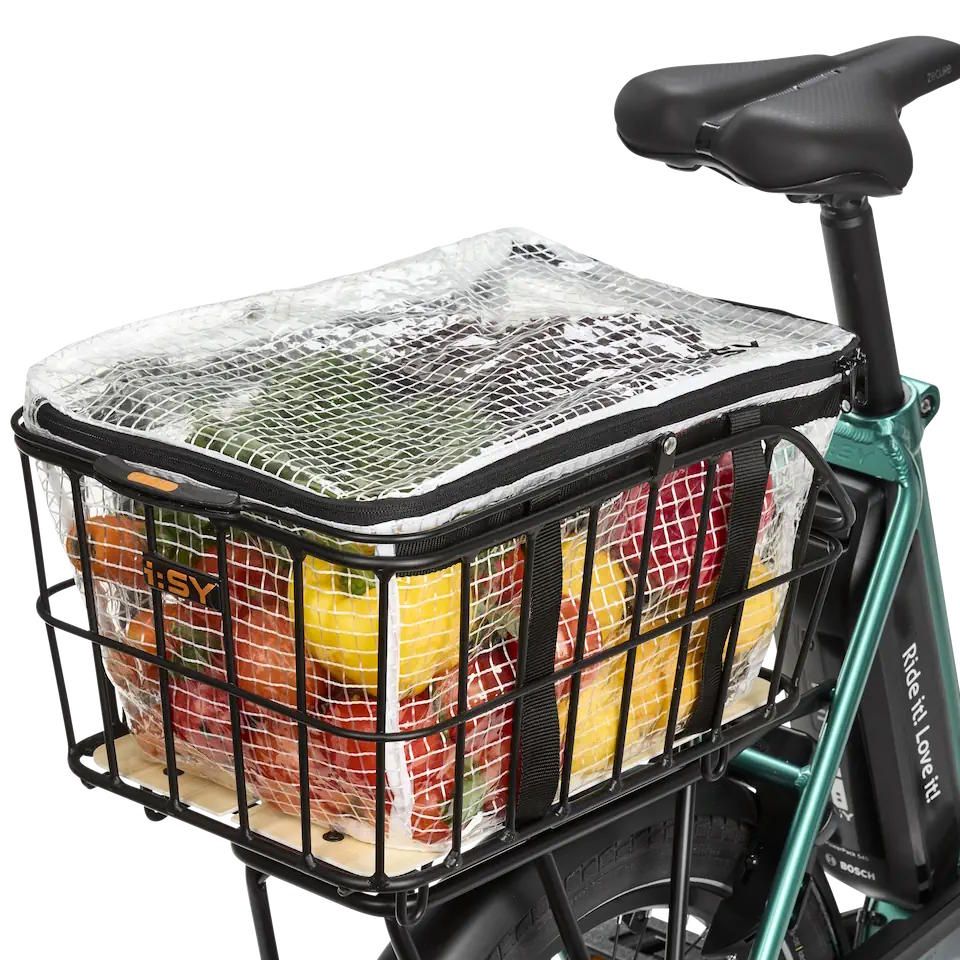 iSY Basket Bag See-Through für den Gepäckträgerkorb