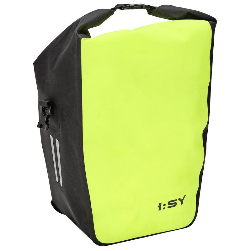 iSY wasserdichte Gepäckträger-Seitentasche neon groß iSY wasserdichte Gepäckträger-Seitentasche neon groß