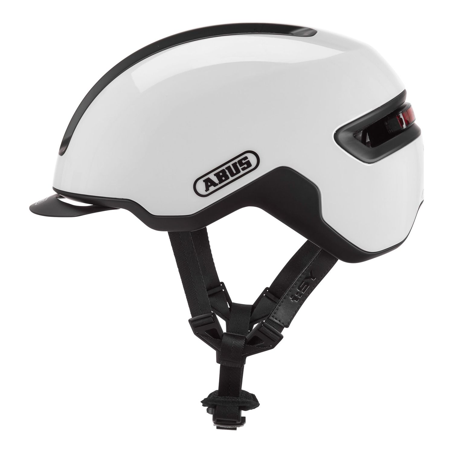 iSY Fahrradhelm HUD-Y von ABUS in seashell white, Größe: Medium 54-58cm