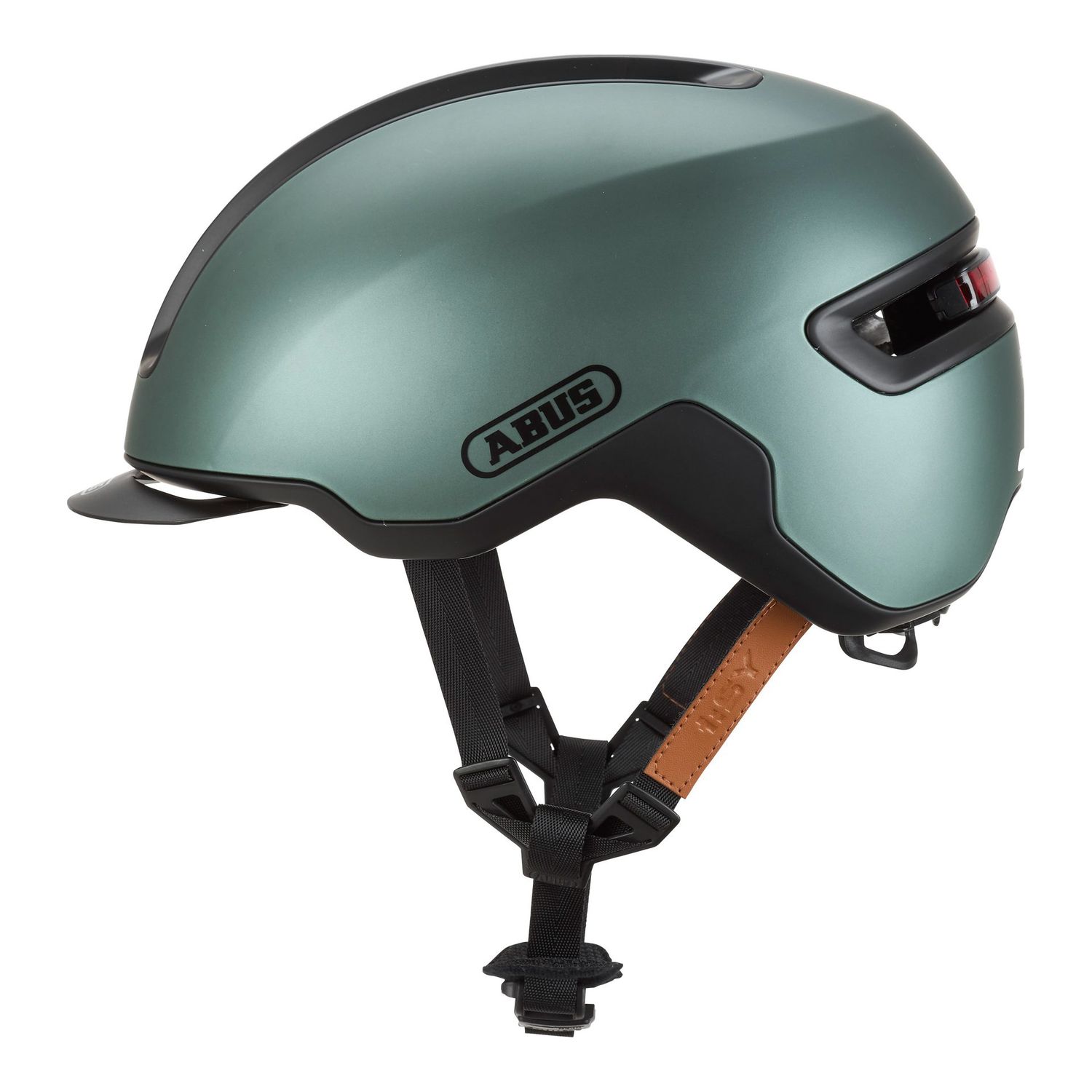 iSY Fahrradhelm HUD-Y von ABUS in jungle green, Größe: Medium 54-58cm