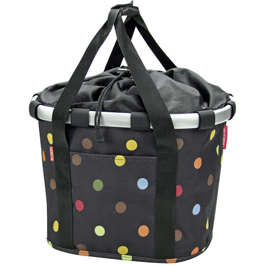 REISENTHEL Korb Bikebasket mit KLICKfix, Farbe: Dots