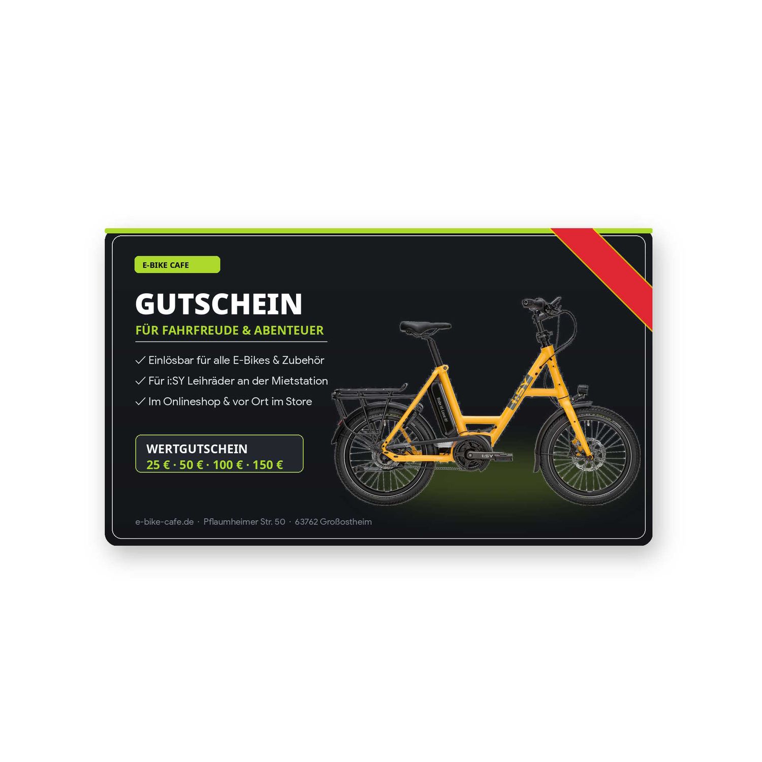Geschenkgutschein für Genussradler