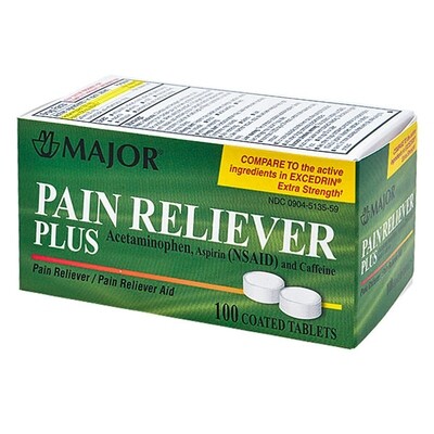 Excedrin (Pain Reliever Plus 250/250/65 mg)