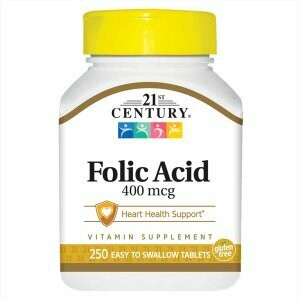 Folic Acid, 250 ct