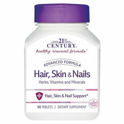 Hair, Skin, Nails Supplements, 50 ct.