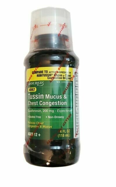 Tussin Mucus and Chest Congestion, 4 oz.