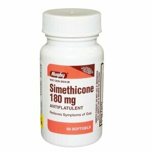 Gas Relief/Simethicone 180 mg, 60 ct