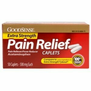 Tylenol Ex Strength Generic 500 mg, 100 ct.