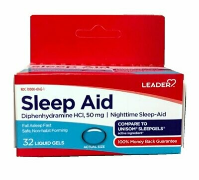Sleep Aid 50 mg, 32 ct.