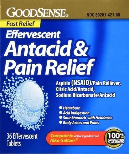 Antacid & Pain Relief, 36 ct.