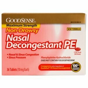 Nasal Decongestant Tablets