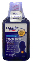Mucus Relief Cold/Flu Throat Max Strength, 6 oz.