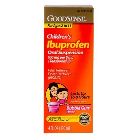 Children's Ibuprofen Generic 100 mg/5 ml, 4 oz.