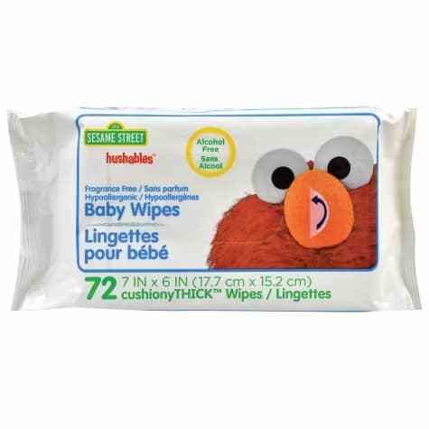 Baby Wipes, 72 ct.
