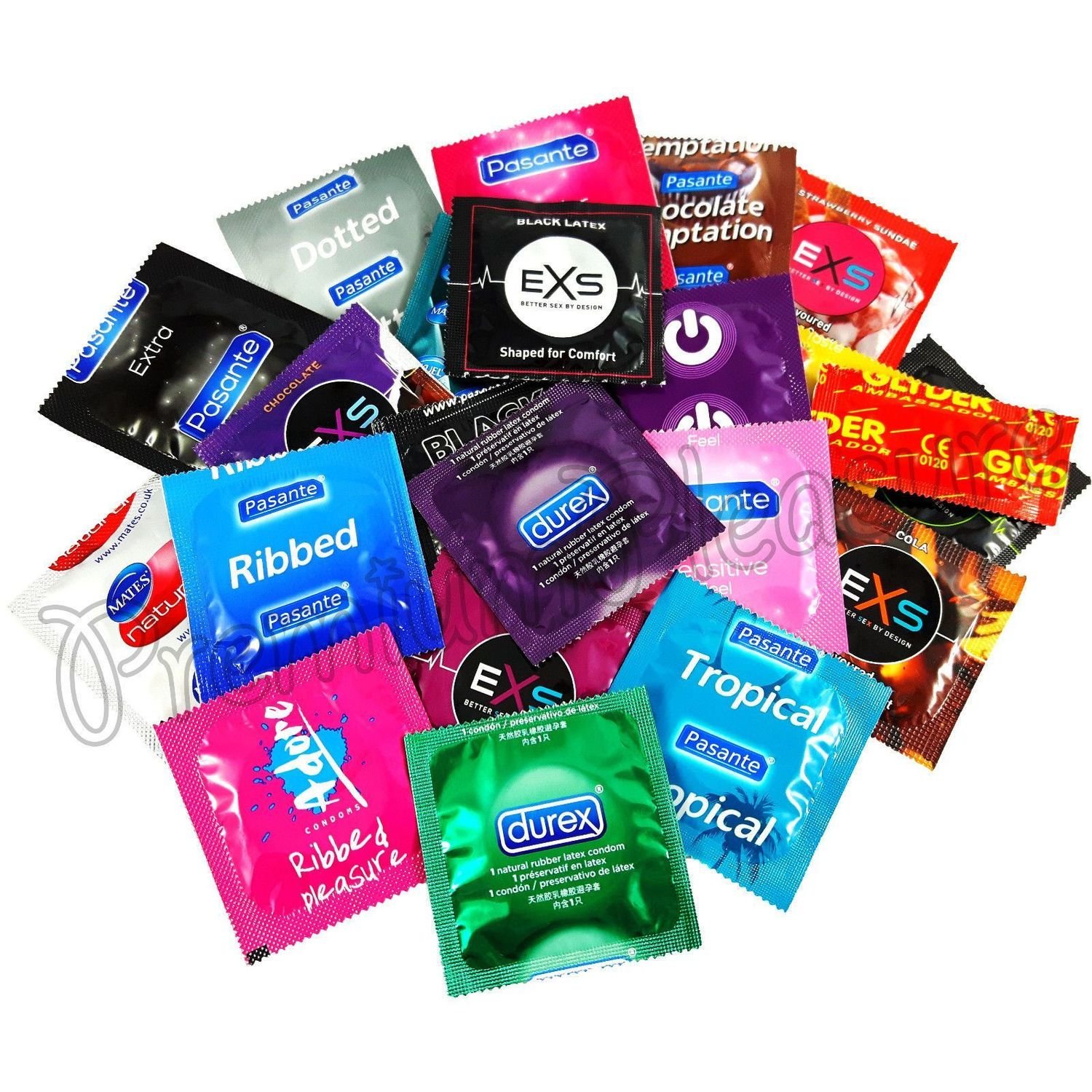 Condoms, 3 ct