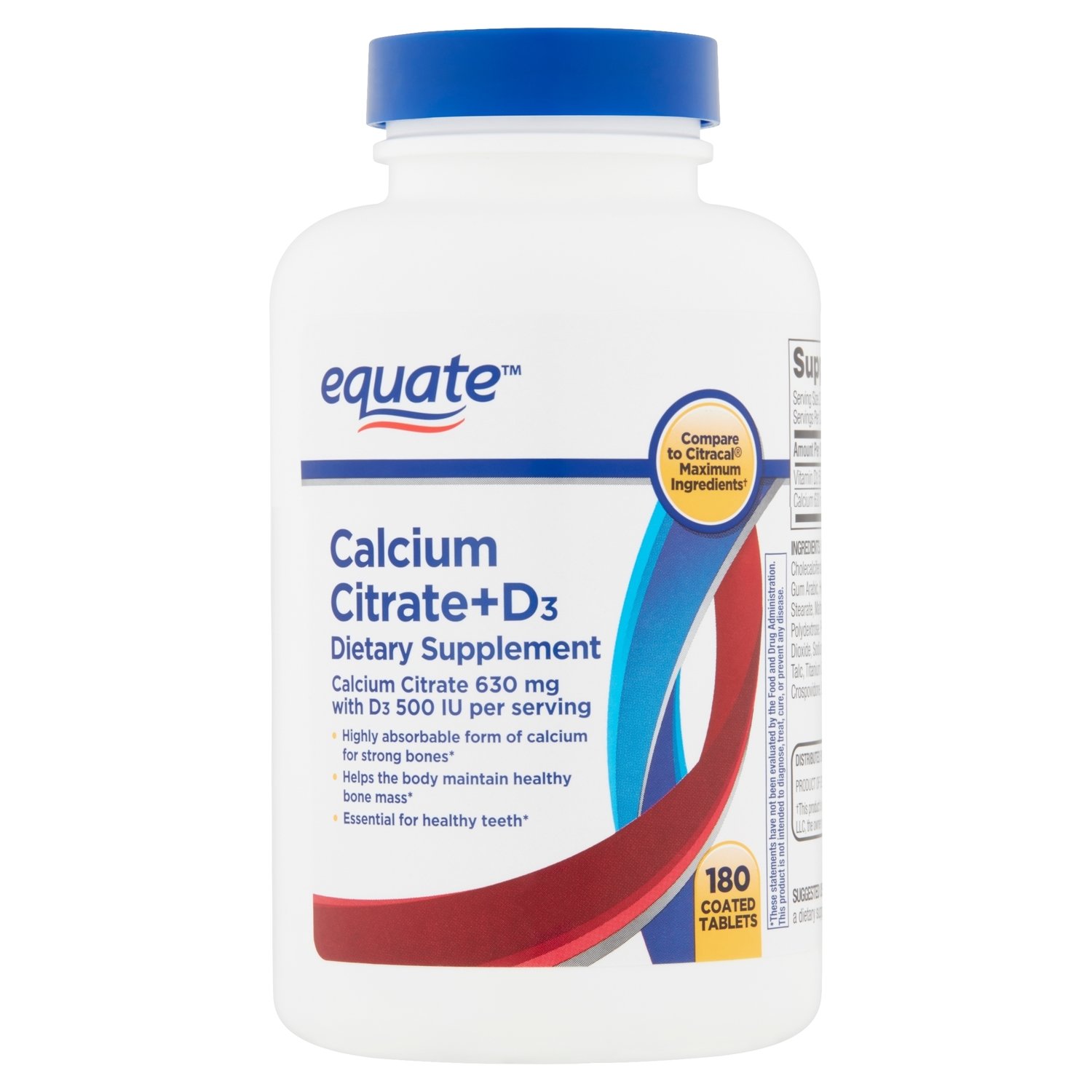 Calcium Citrate and D3 Dispensary, 30 ct