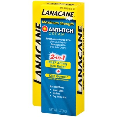Lanacane Itch Stop Max Strength Cream, 28 g