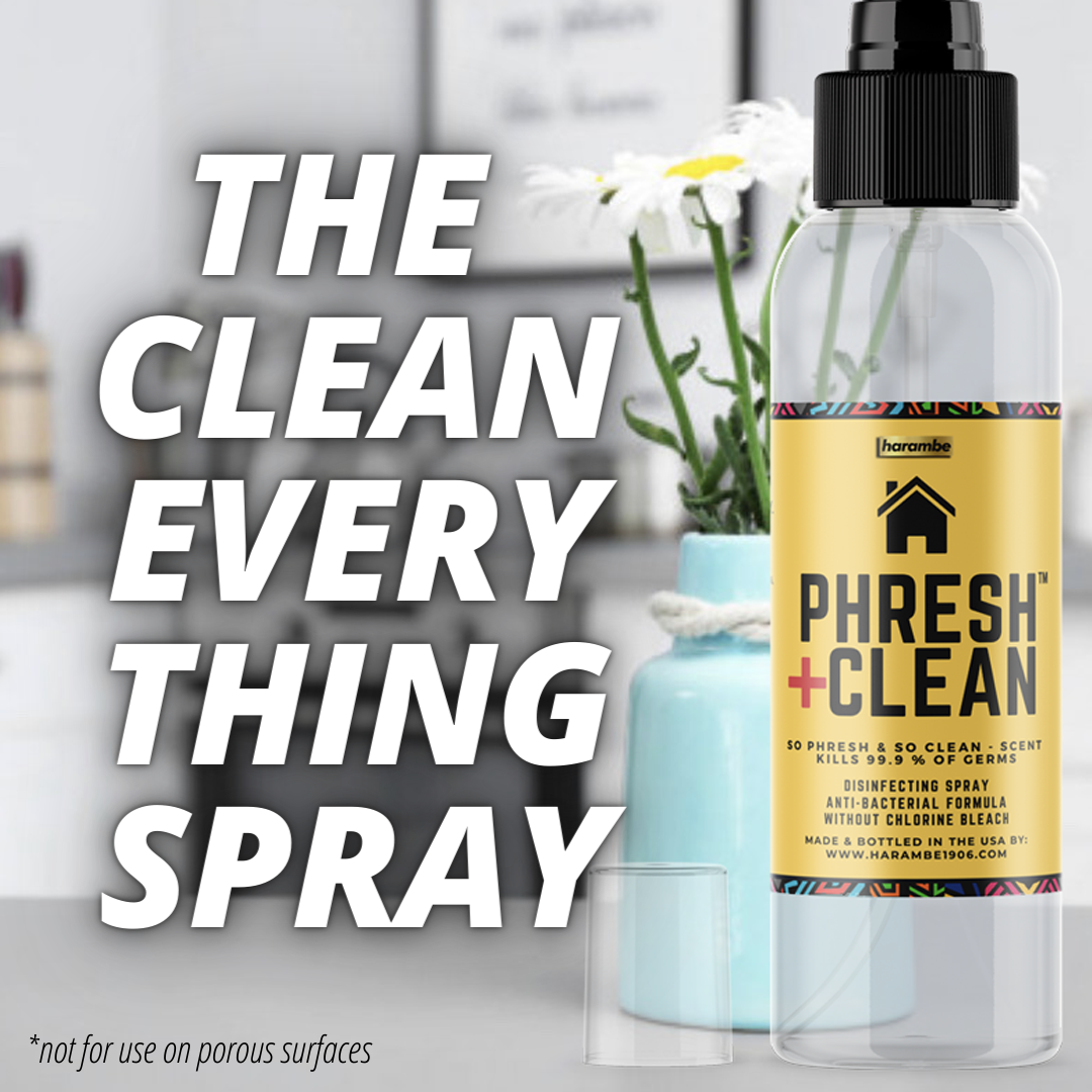 PHRESH + CLEAN (Multi-Surface Disinfectant- 2 oz. - 2 Pack)