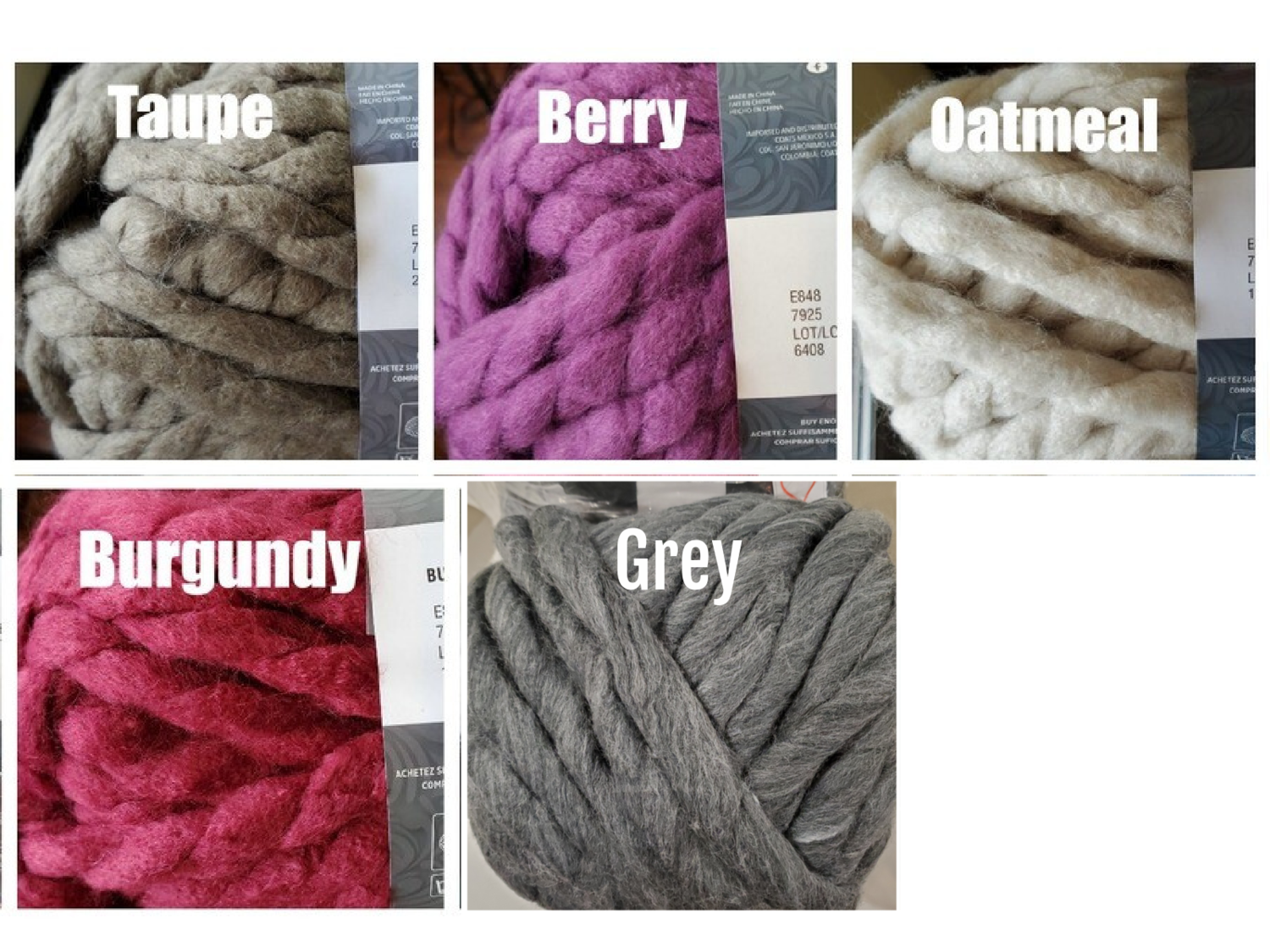 Chunky Yarn Bundle Chunky Yarn Bundle