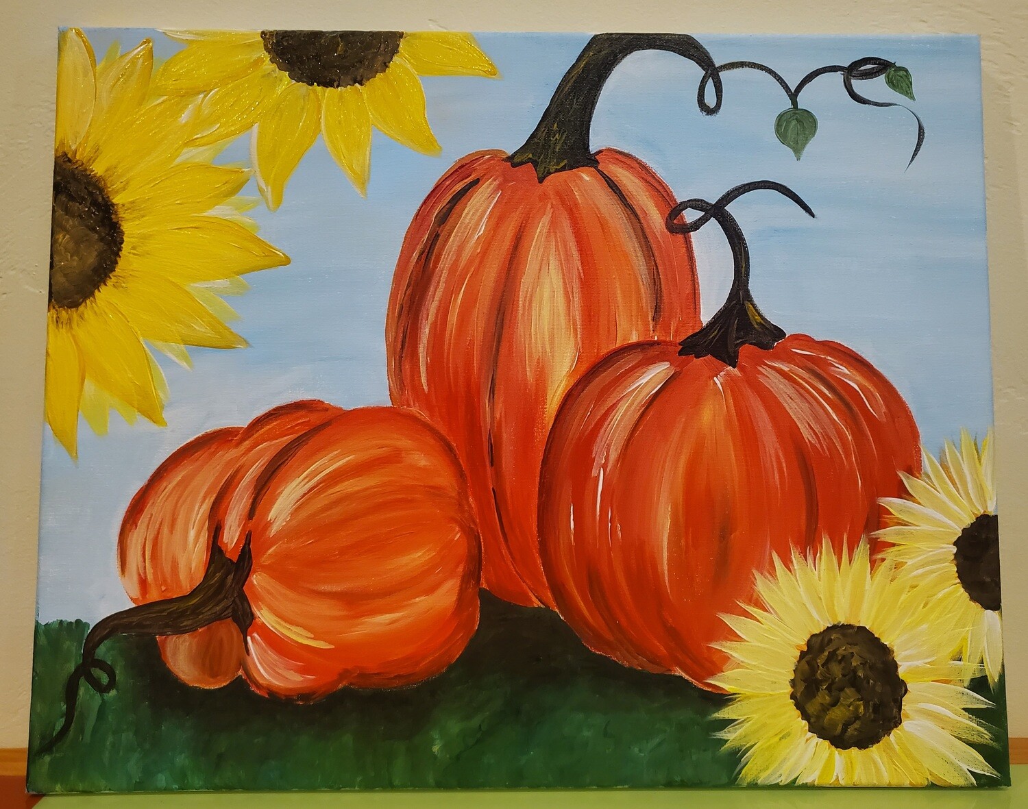 In Studio or Take Home kit - Pile of pumpkins In Studio or Take Home kit - Pile of pumpkins