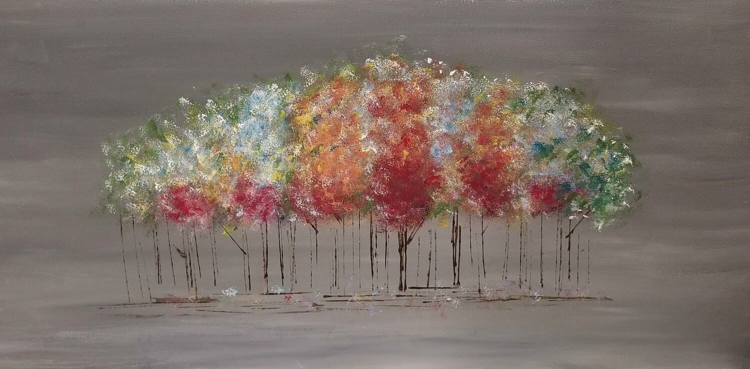 In Studio or Take Home kit - Abstract Trees In Studio or Take Home kit - Abstract Trees