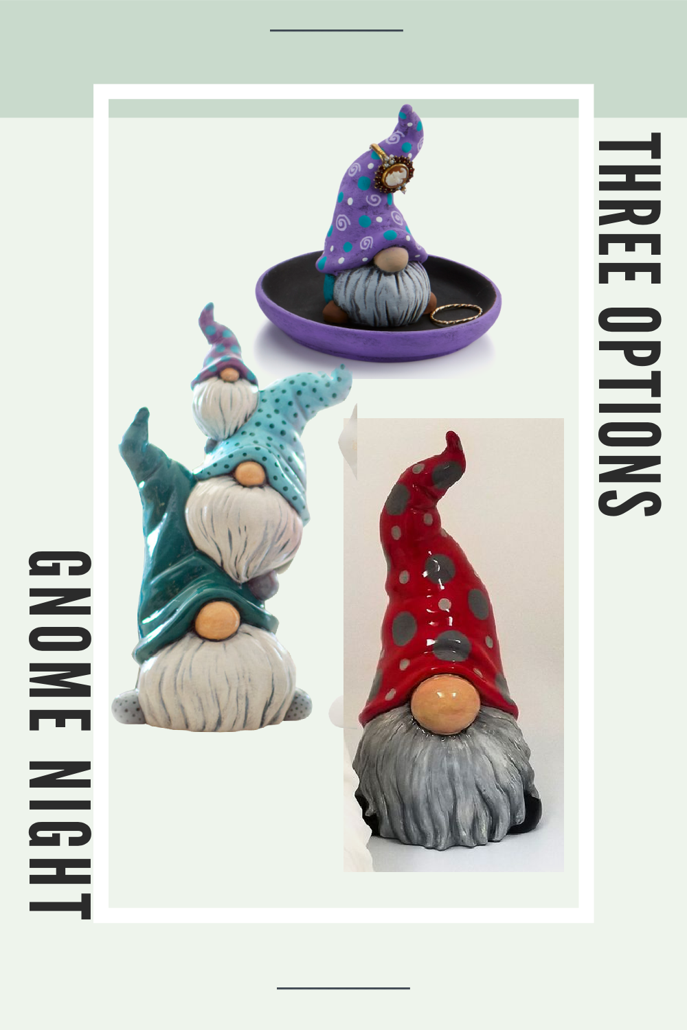 In Studio or Take Home kit - Gnome Night In Studio or Take Home kit - Gnome Night