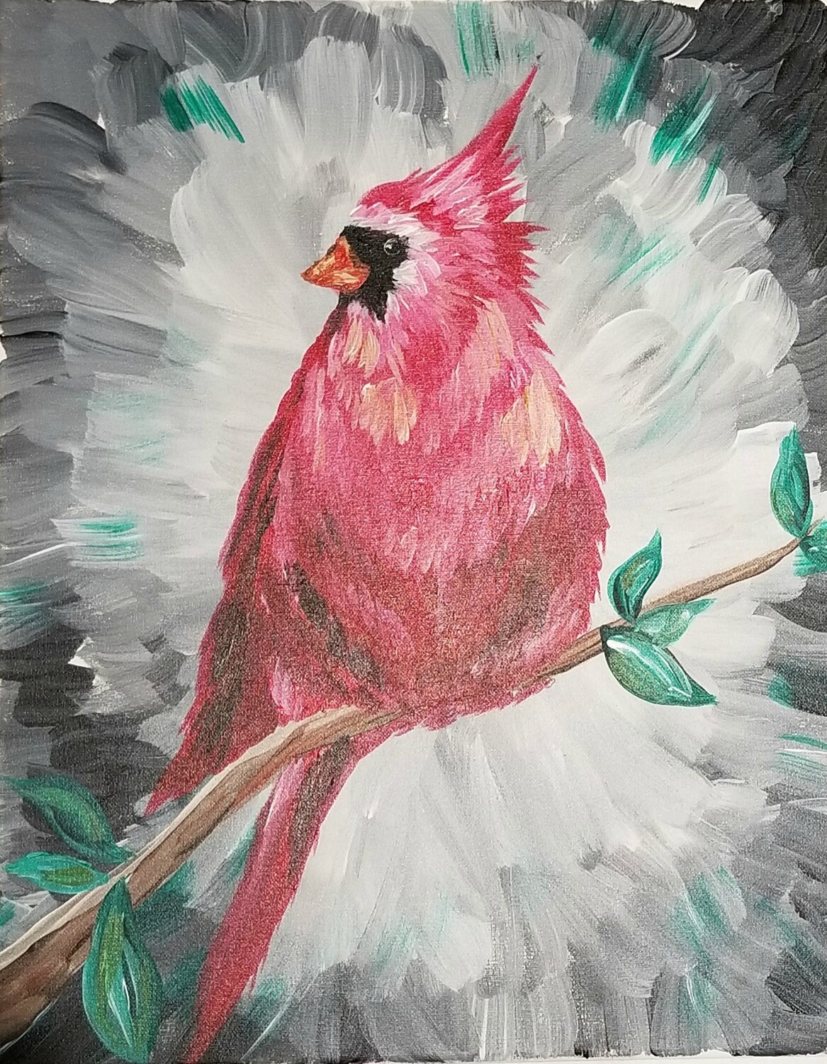 In Studio or Take Home kit - Cardinal In Studio or Take Home kit - Cardinal