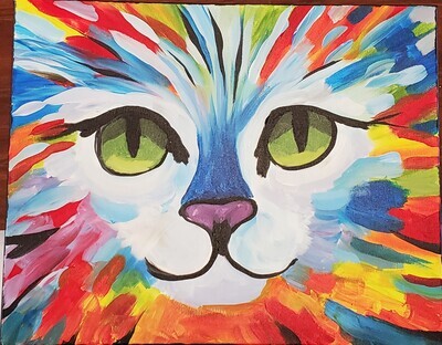 Meow Painting