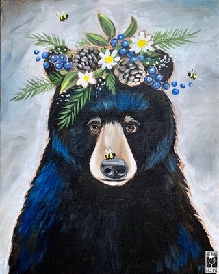 Beary Beautiful Painting