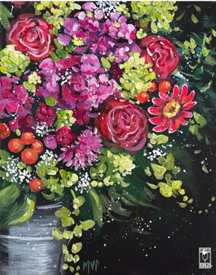 Bountiful Bouquet Painting