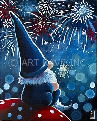 Gnome of the Brave Painting