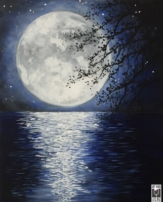 Moon River Painting