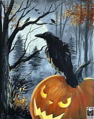 All Hallows' Eve Painting