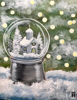 Dreaming of a White Christmas Painting