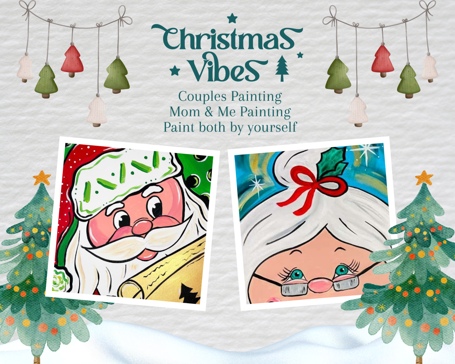 Mr & Mrs Claus Paintings