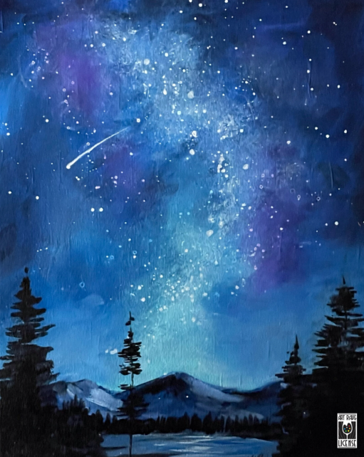 Milky Way Painting