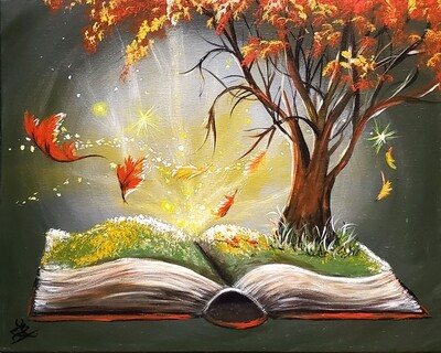 Turn the Page to Autumn Painting