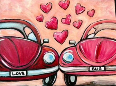 Love Bug Painting