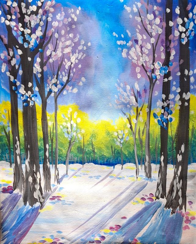 Promise of Spring Painting