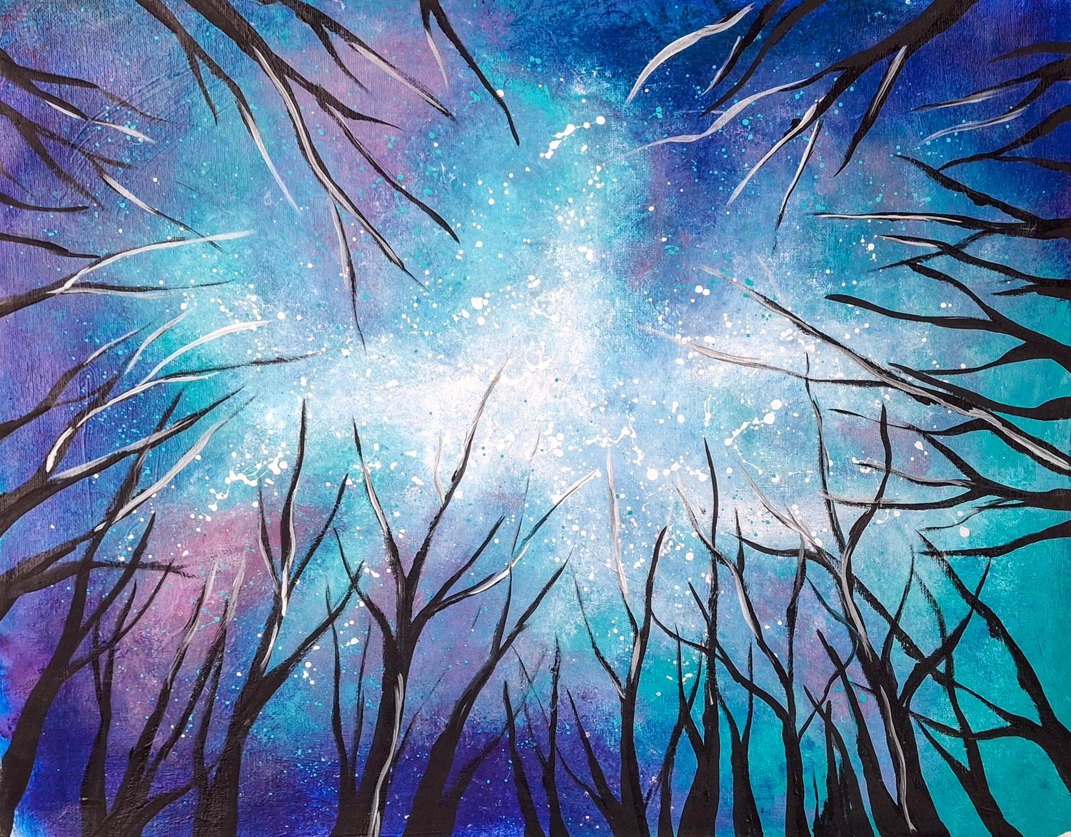 Galaxy Painting at Buzz Social