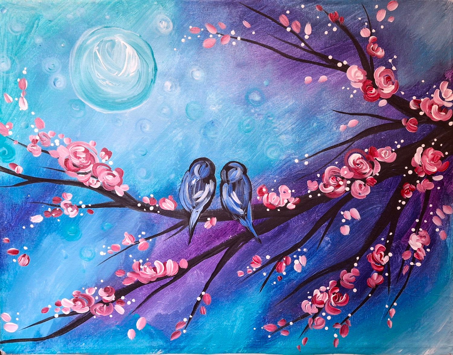 Dreamers at Dusk Painting @ Buzz Social