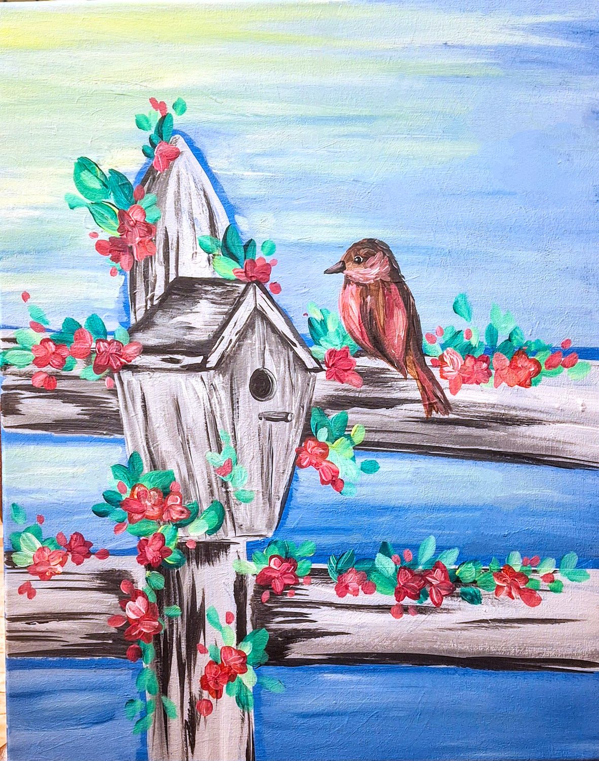 Where the Heart Nests Painting @ BUZZ SOCIAL