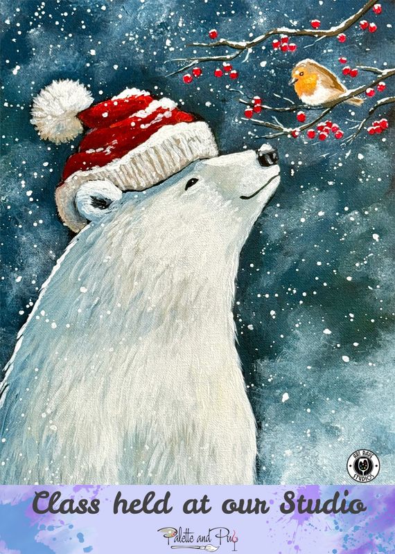 Beary Joyful Painting