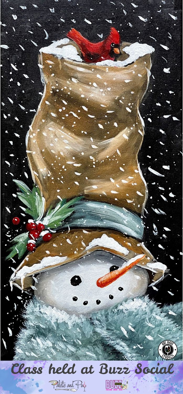 Frosty Friends Painting @ BUZZ SOCIAL Frosty Friends Painting @ BUZZ SOCIAL