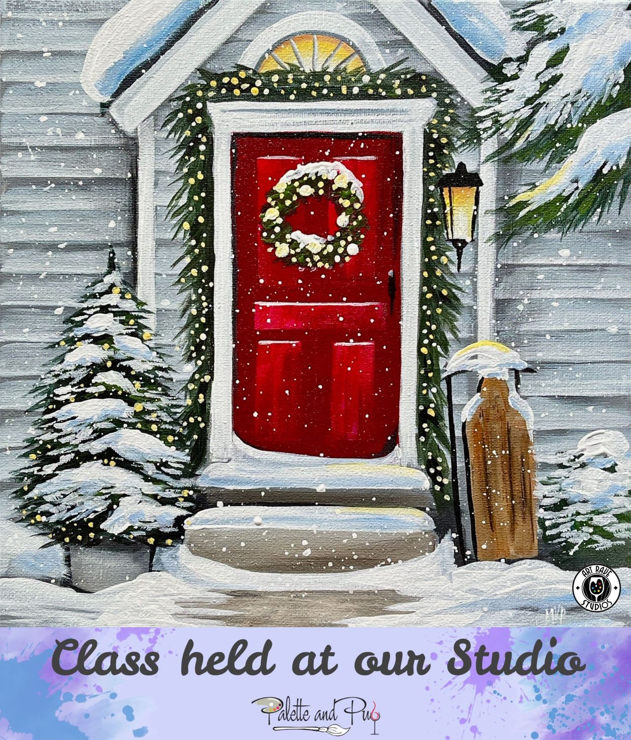 Winter Welcome Painting Winter Welcome Painting