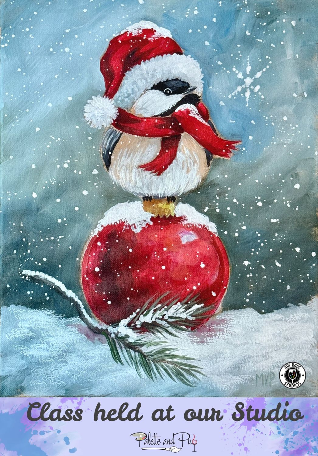 Tiny Tidings Painting