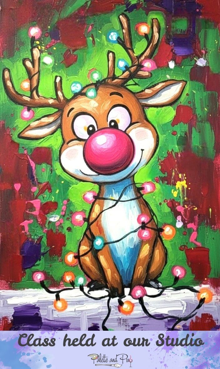 Holiday Hijinks Painting