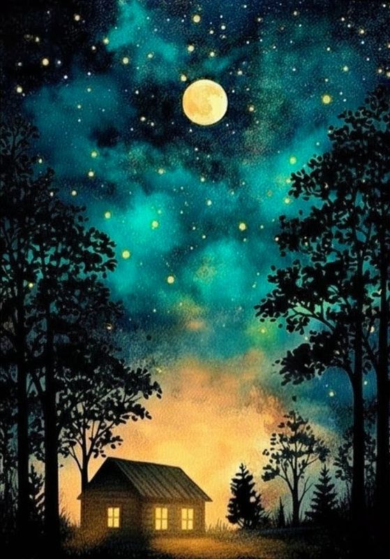 Glow of the Great North Painting