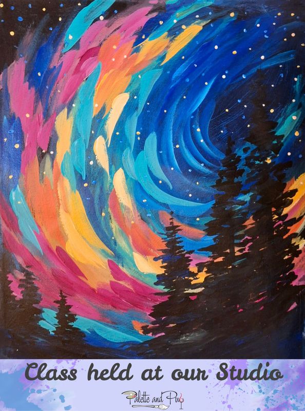 When Stars Dream in Color Painting