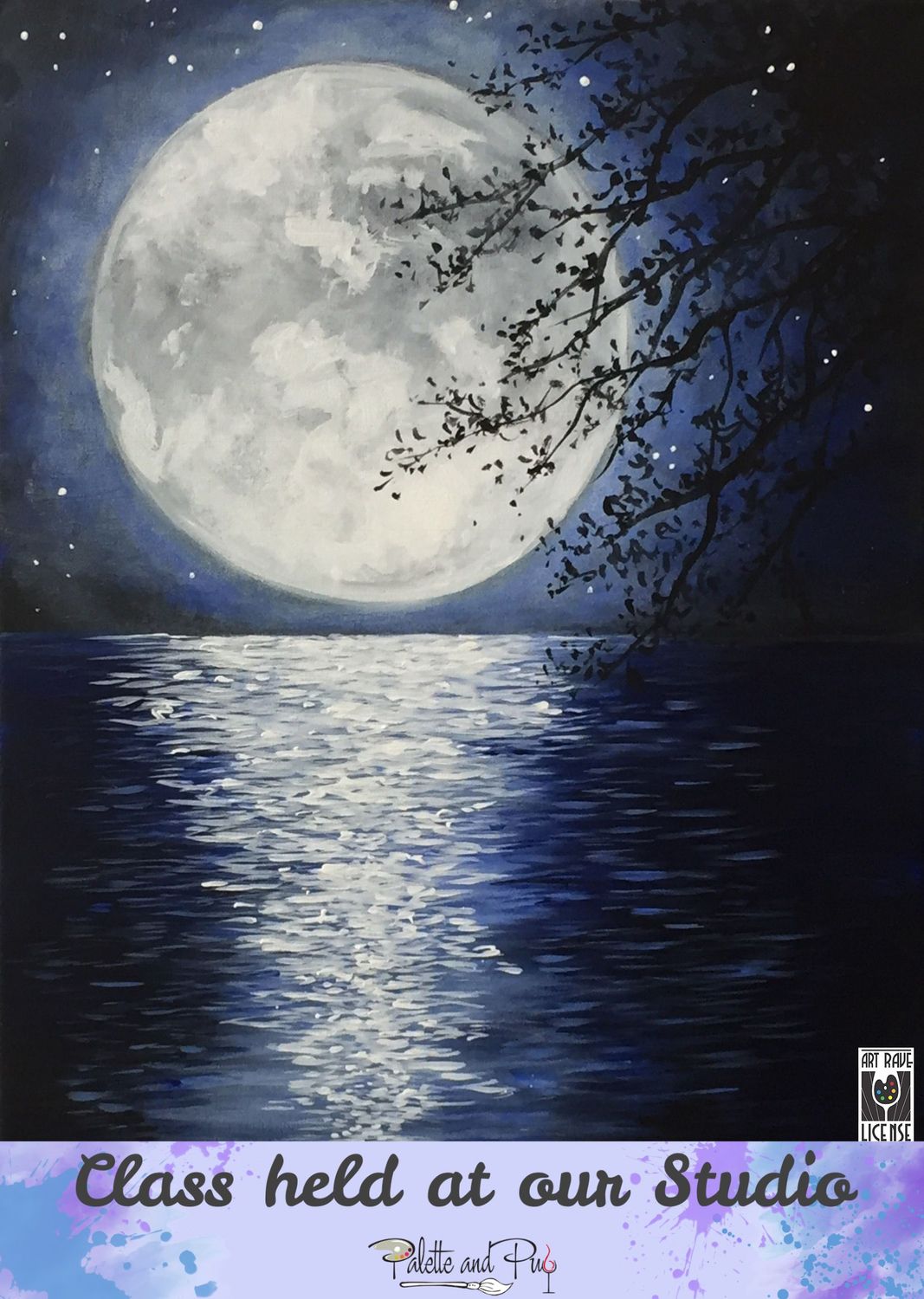 Moon River Painting